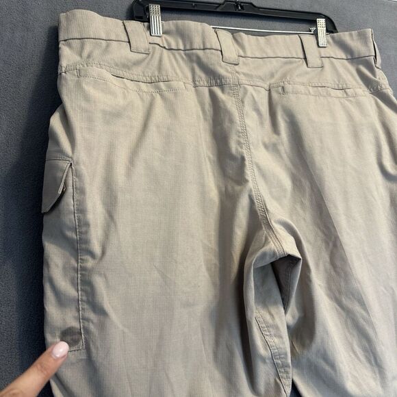 Lot of 2 First Tactical RipStop Cargo Pants Combat Outdoor Mens 42X30 Tan Khaki - Picture 12 of 13